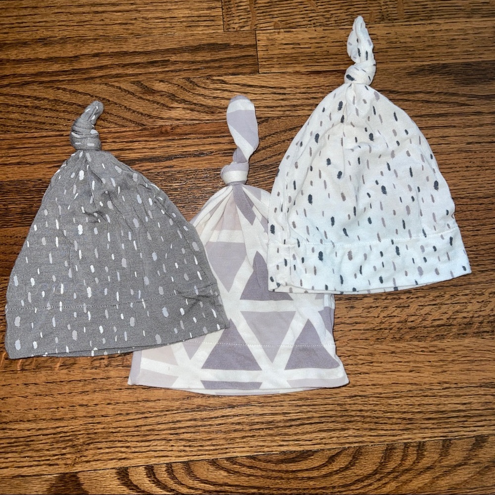 lot of 3 bestaroo modal beanie knit hats
